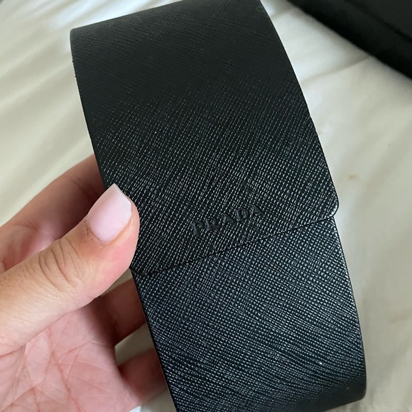 Prada Red Cat-Eye Sunglasses Fashion-Forward Accessories - Picture 7 of 8